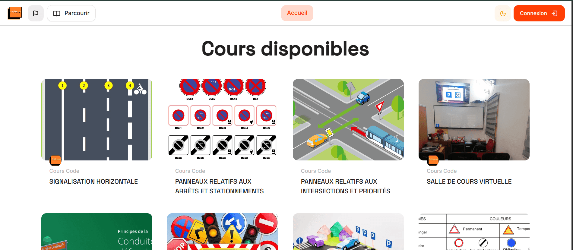 Aperçu de Référence de Conduite